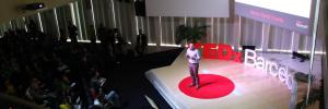 Héctor Gardó en su presentación en el TEDxBarcelonaEd, a principios de año