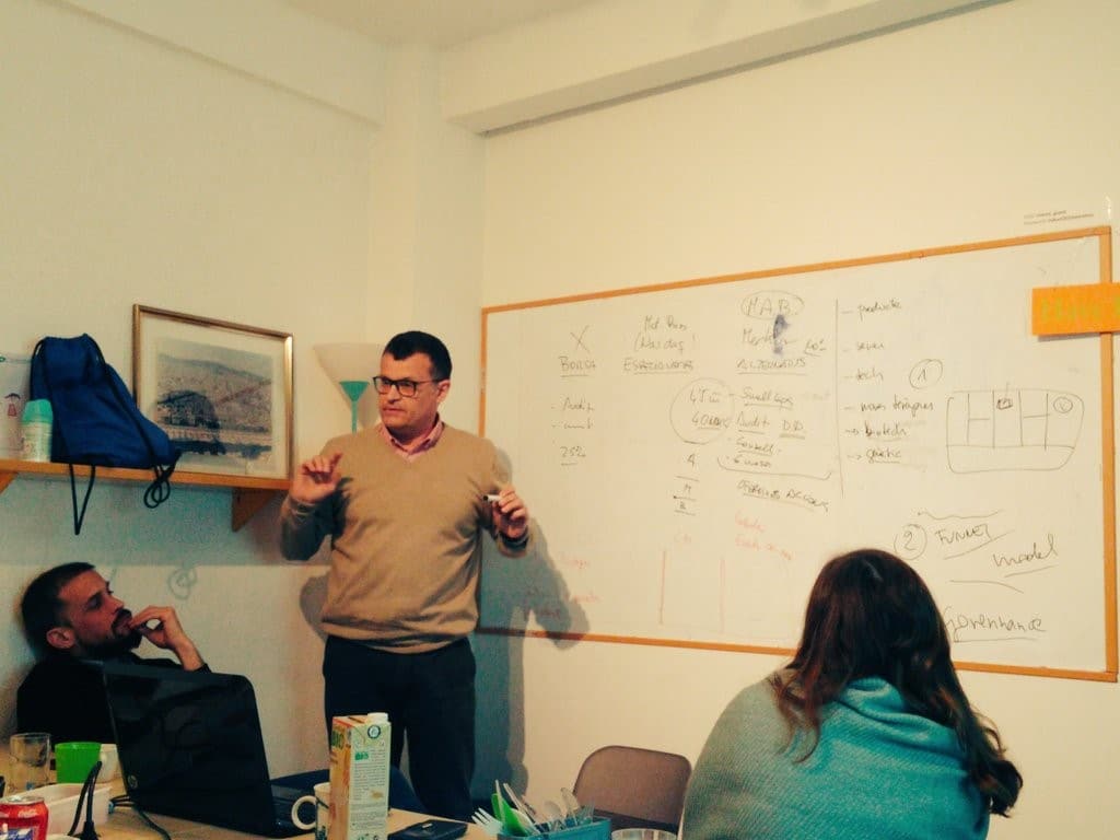 Una de nuestras últimas Induct Academies en nuestra anterior oficina.
