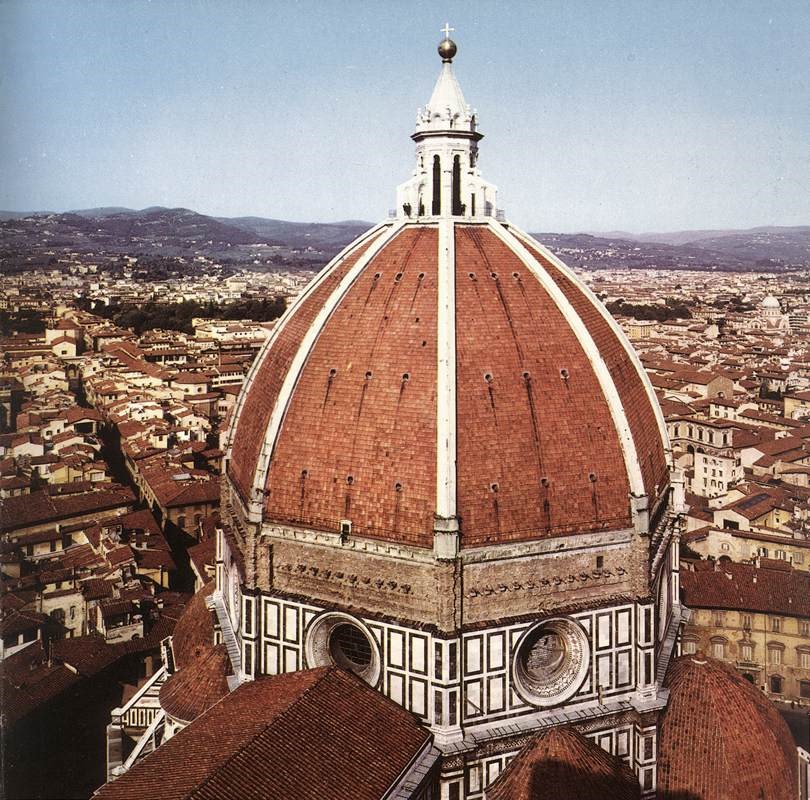 La cúpula del Duomo de Firenze, de Brunelleschi