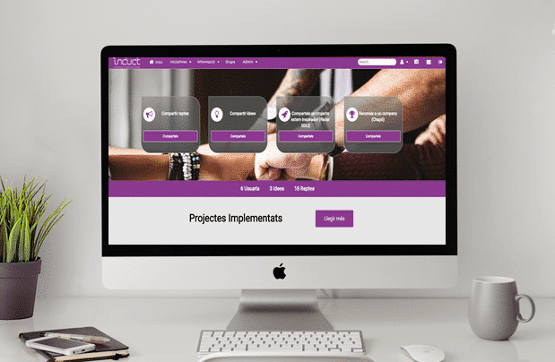 Induct Software proporciona, a través del seu software as a service, la possibilitat de crear, al núvol, comunitats d'innovació oberta, que permeten a les organitzacions dissenyar, gestionar, controlar i mesurar els seus propis processos d’innovació, des de la creació d'idees fins a la implementació i avaluació finals dels projectes d’innovació.