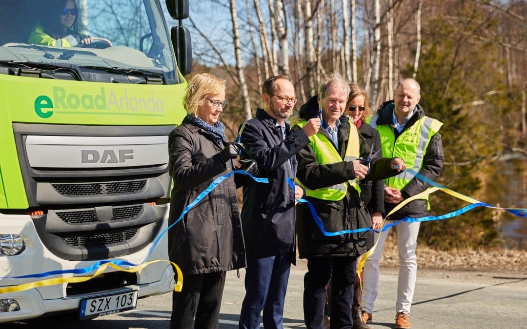 Inauguració d'eRoadArlanda