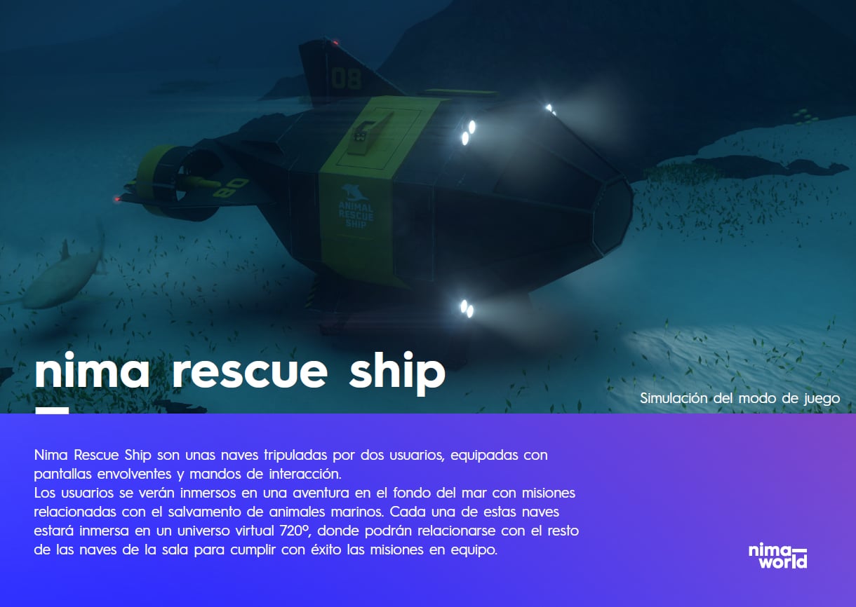 Submarino de Nima World