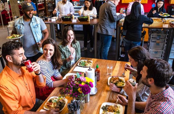 ZeroCater espacio de comidas